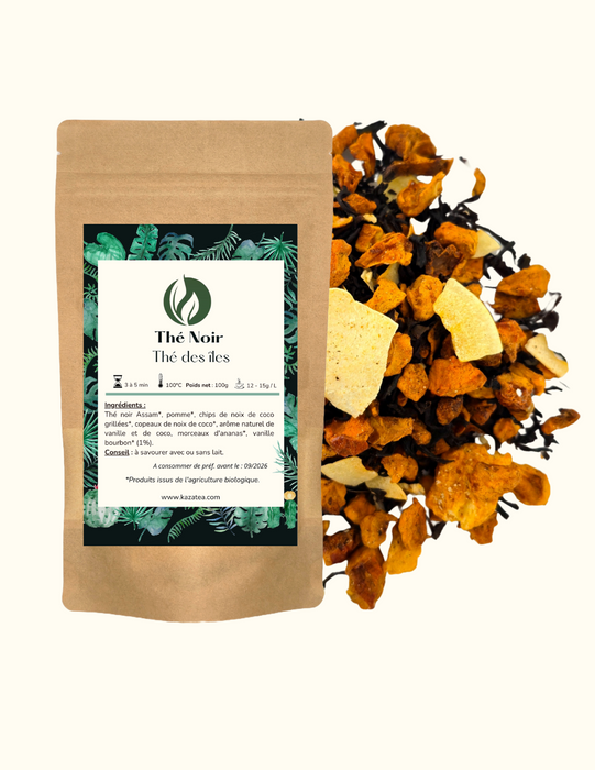 Black tea - Organic Vanilla Coconut