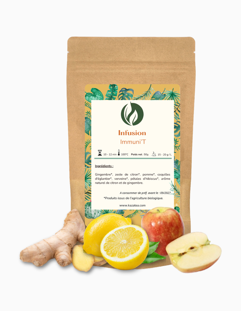 Lemon Ginger Infusion - Organic