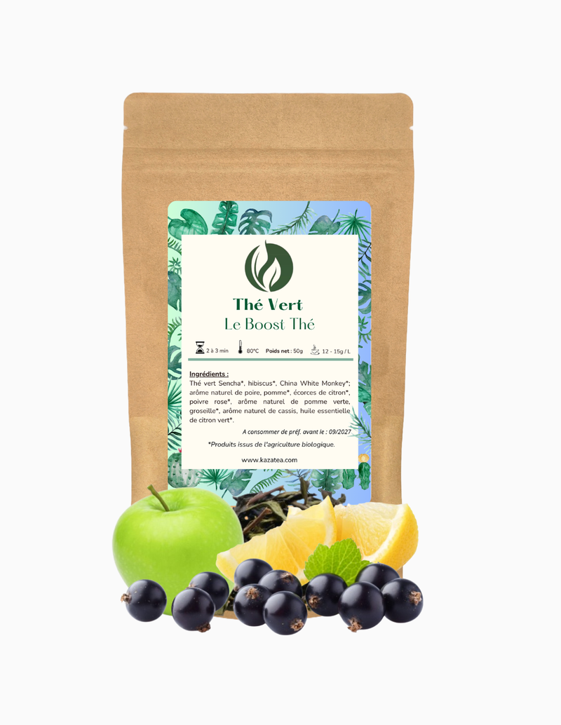 Le Boost Thé - Pomme-Cassis