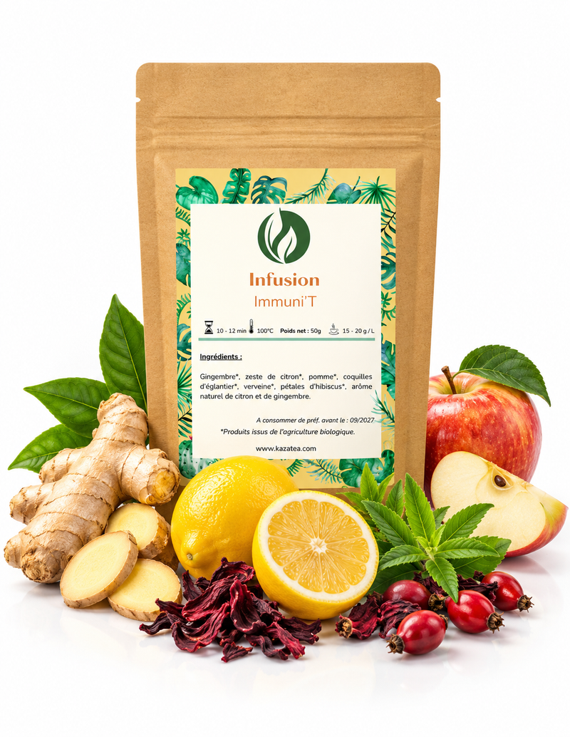 Infusion Immuni'T - Gingembre Citron