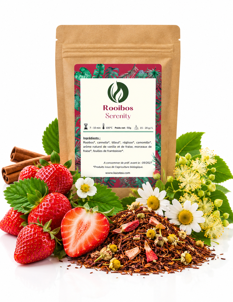 Rooibos Serenity-Douce nuit-Camomille Tilleul