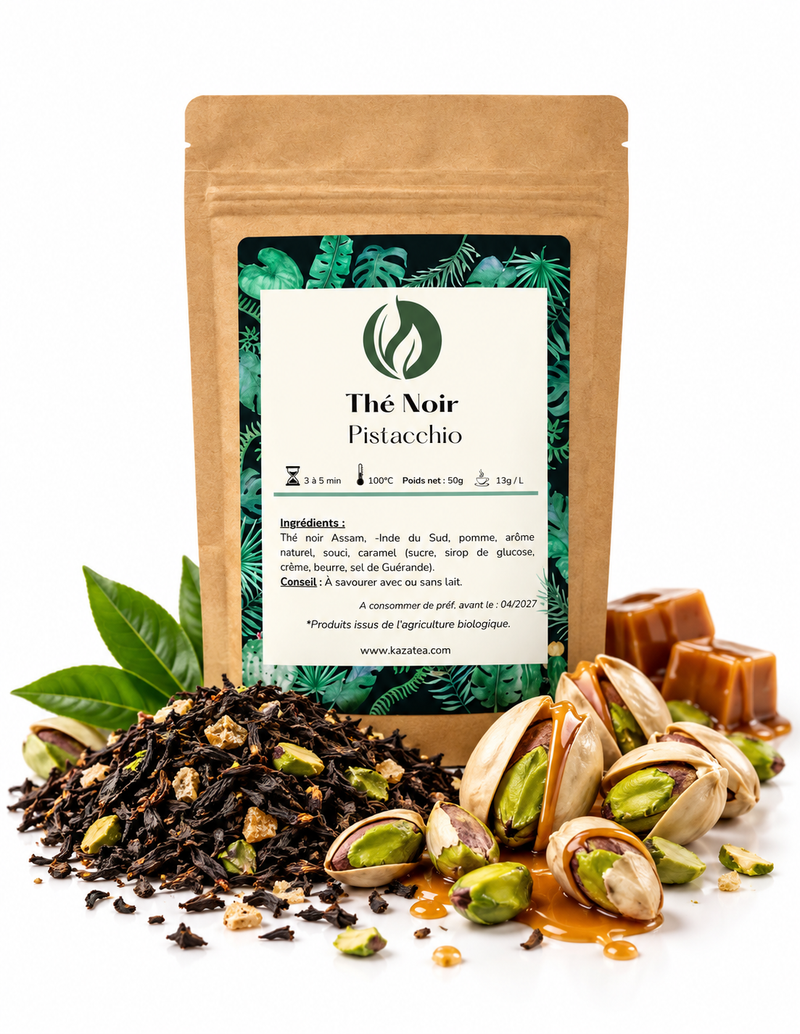 Thé Noir Pistacchio