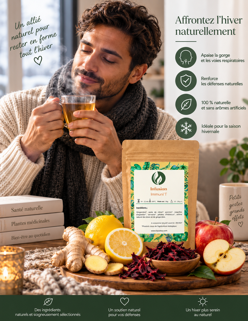 Infusion Immuni'T - Gingembre Citron
