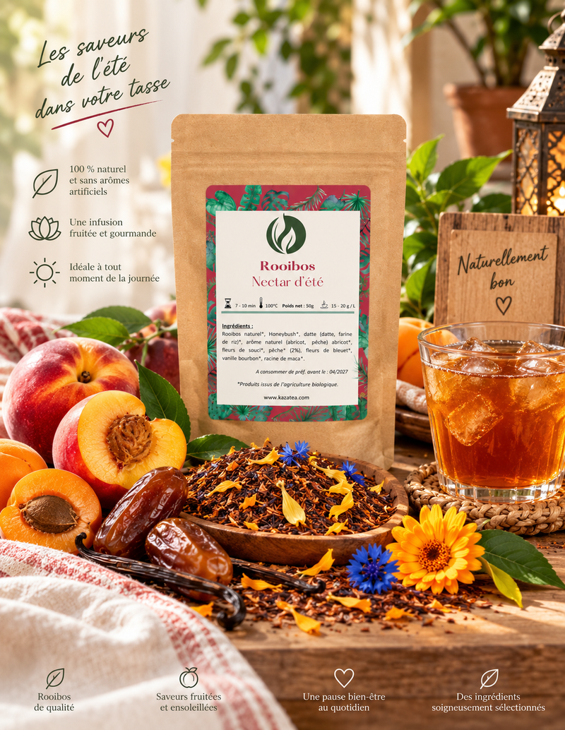 Rooibos Nectar d'été - Dattes-Abricots