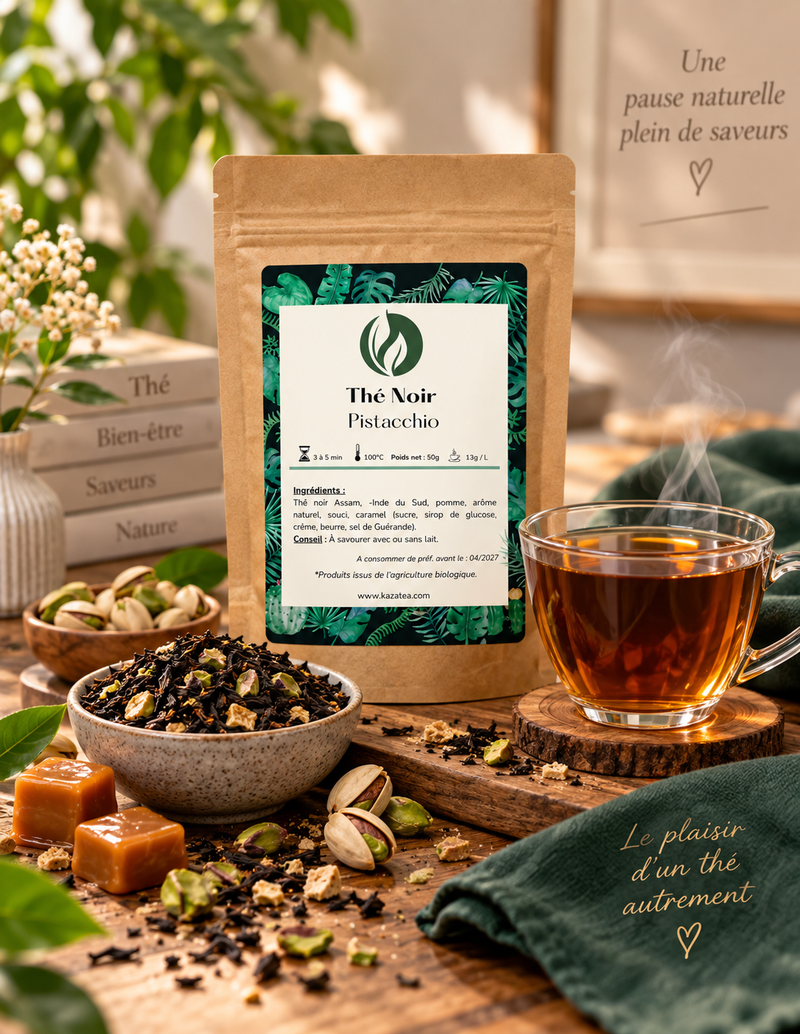 Thé Noir Pistacchio