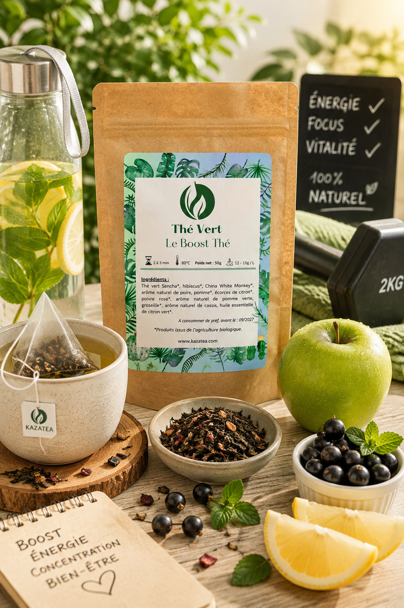 Le Boost Thé - Pomme-Cassis