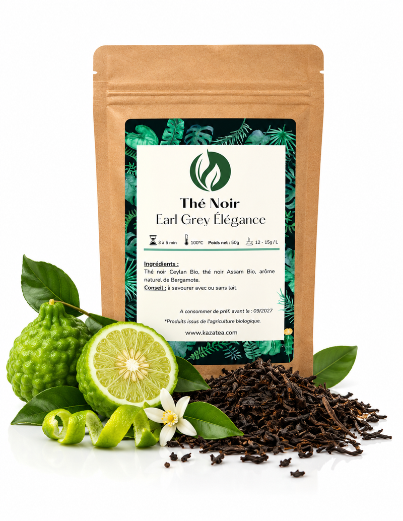 Thé Noir Earl Grey Elégance