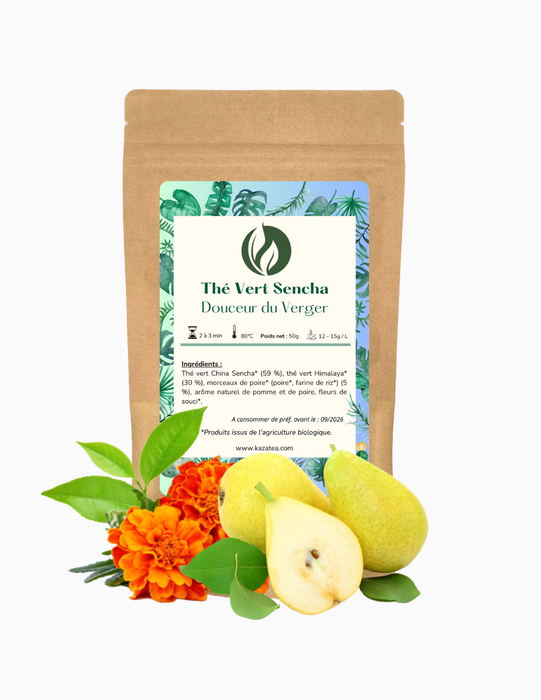 Thé Vert Douceur du Verger à la Poire
