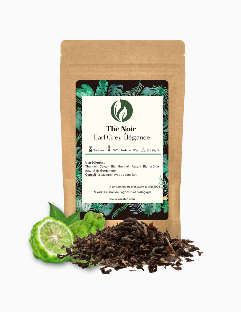 Thé Noir Earl Grey Elégance