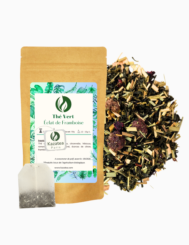 Green tea - Watermelon, Raspberry