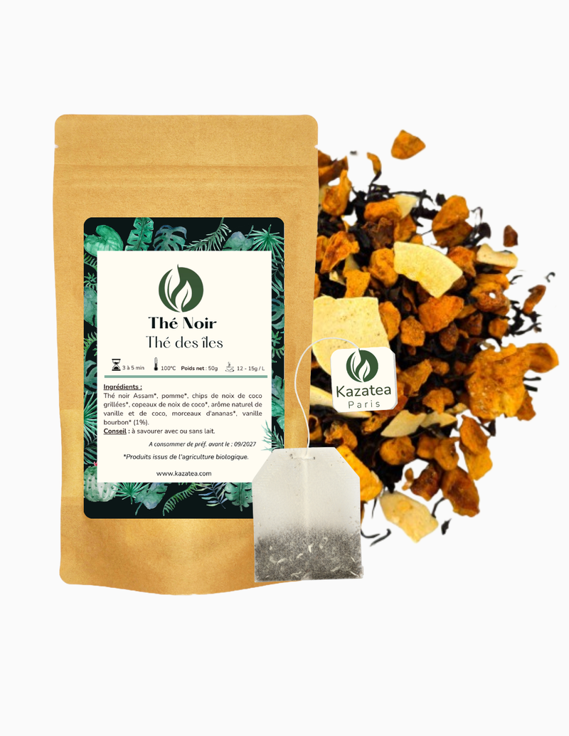 Black tea - Organic Vanilla Coconut