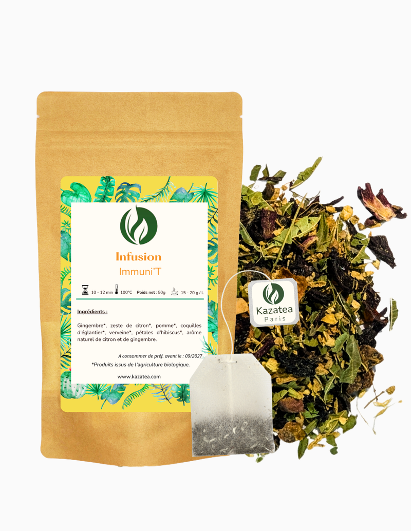 Lemon Ginger Infusion - Organic