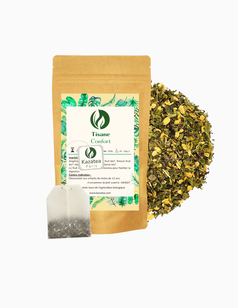 Tisane Confort - Fenouil - Anis - Menthe
