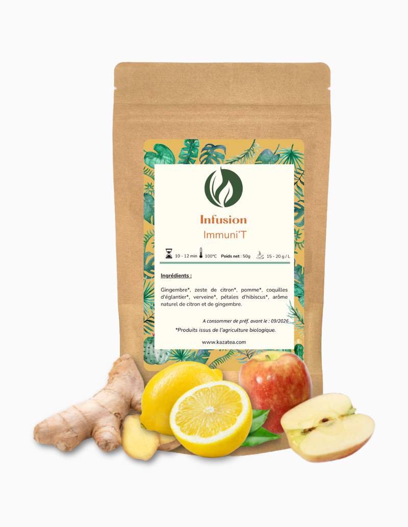 Infusion Immuni'T - Gingembre Citron