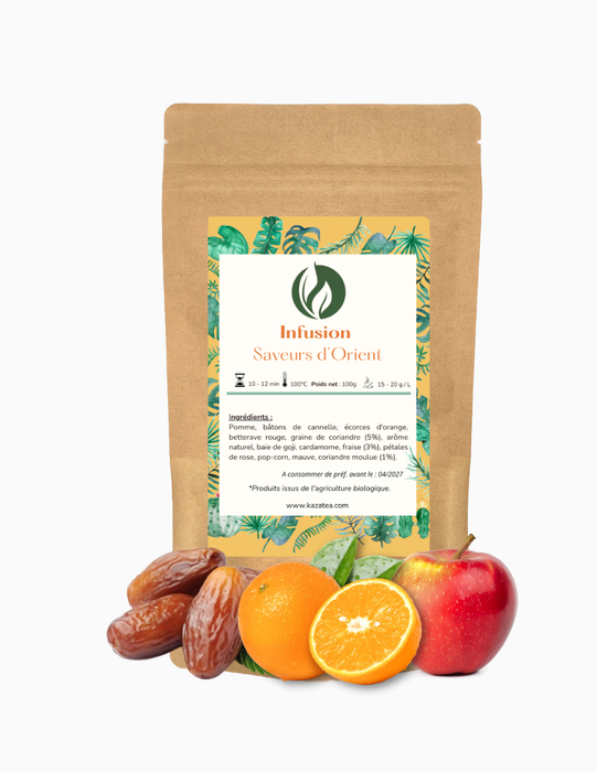 Infusion Saveurs d'Orient - Dattes-Oranges