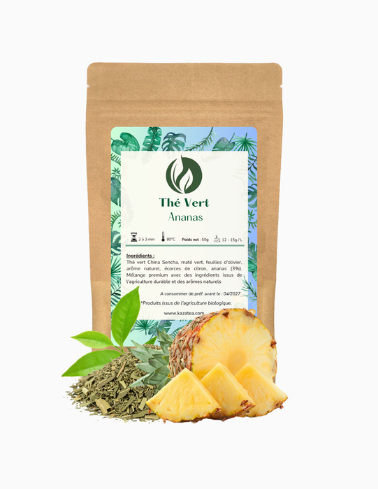 Thé Vert Maté-Ananas