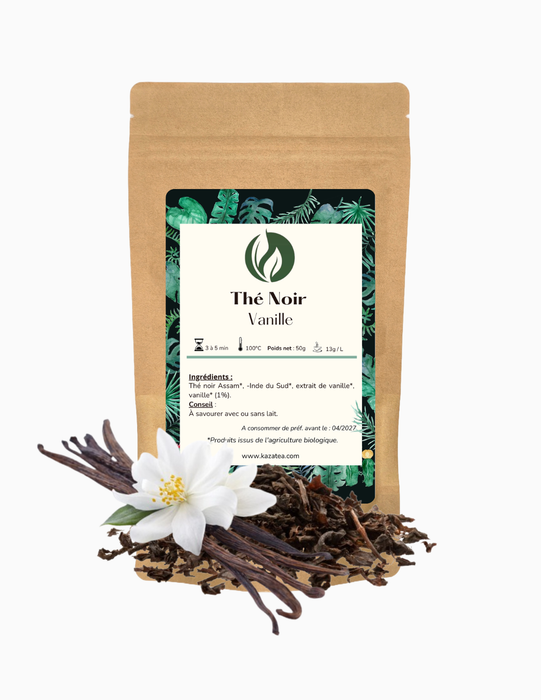 Thé Noir Vanille