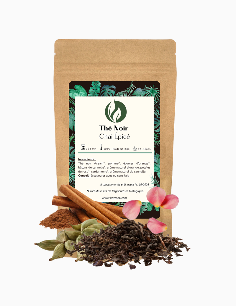 Thé Noir Chaï - Orange-Cannelle