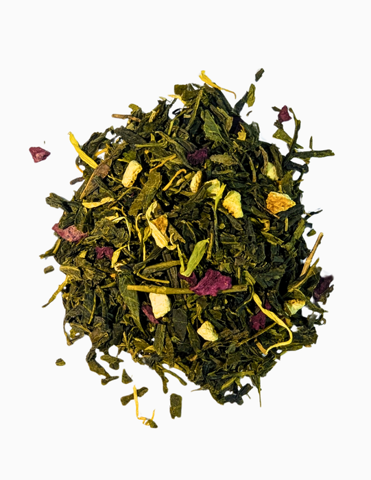 Thé Passionné - Thé vert-Fruit de la Passion