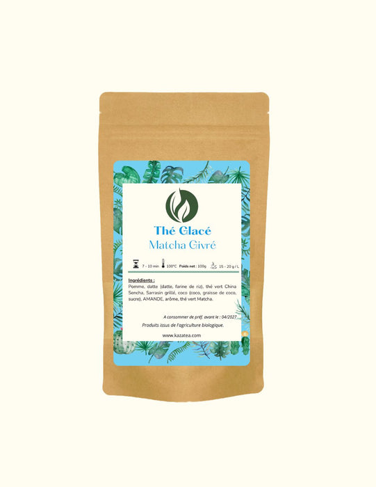 Thé Glacé Matcha Givré