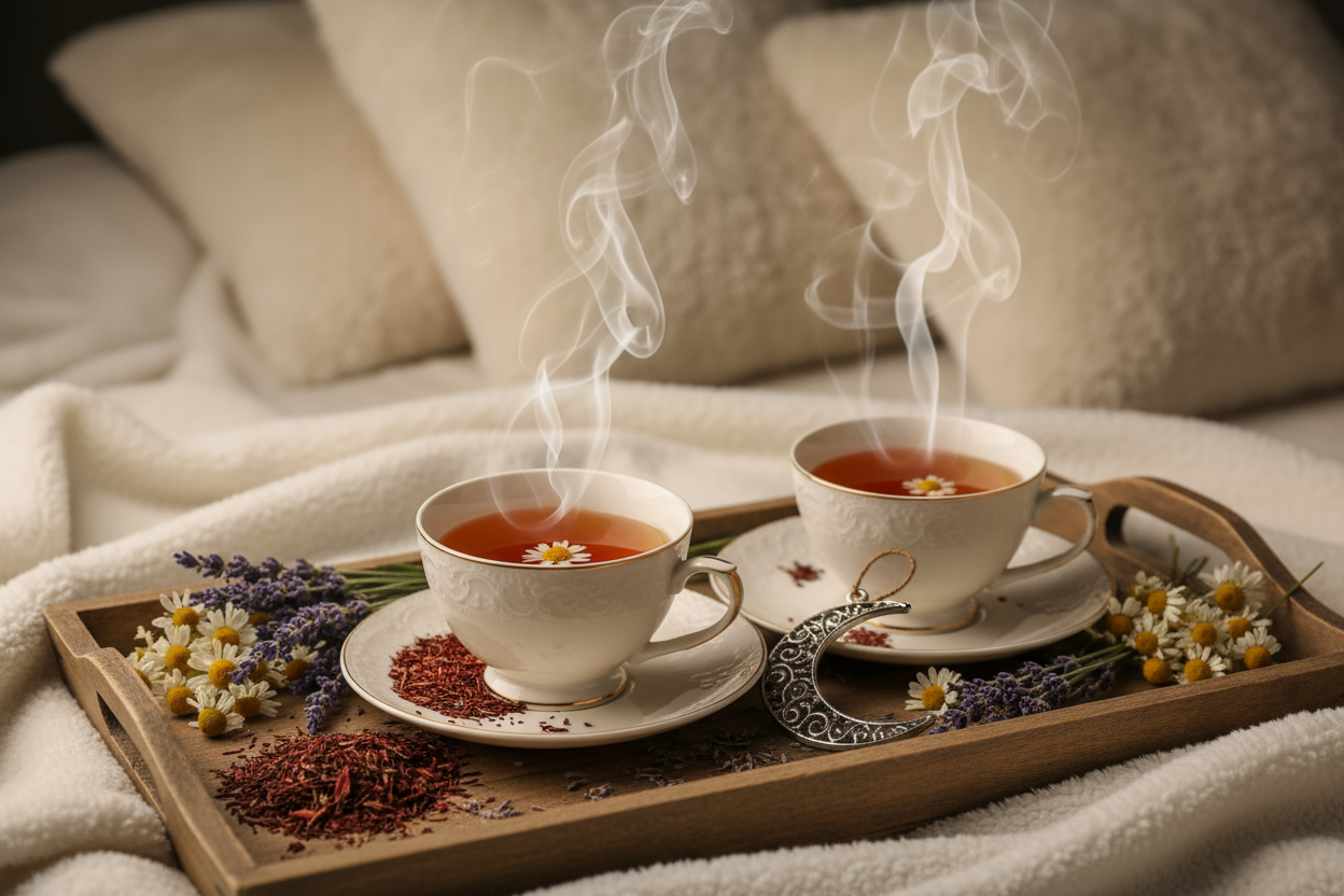 relaxation et sommeil avec nos infusions et rooibos 