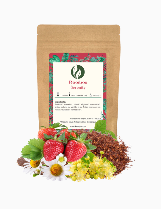 Rooibos Serenity-Douce nuit-Camomille Tilleul