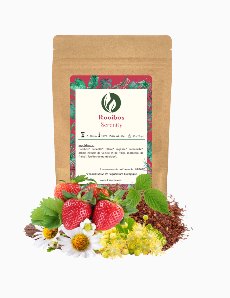 Rooibos Serenity-Douce nuit-Camomille Tilleul
